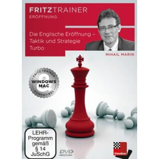Mihail Marin: Die Englische Er&ouml;ffnung - Taktik und Strategie Turbo  - DVD