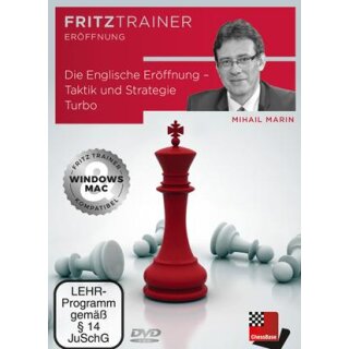 Mihail Marin: Die Englische Eröffnung - Taktik und Strategie Turbo  - DVD