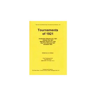 Anthony J. Gillam: Tournaments of 1921