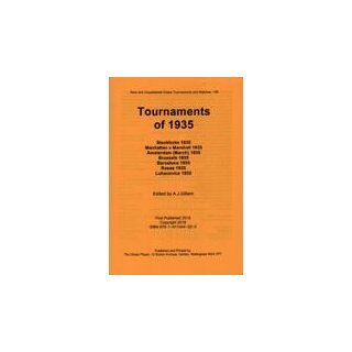 Anthony J. Gillam: Tournaments of 1935