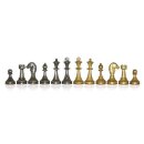 Schachfiguren Metall, KH 50 mm