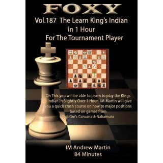 Andrew Martin: Learn the King´s Indian in 1 Hour - DVD