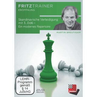 Martin Breutigam: Skandinavische Verteidigung mit 3...Dd6 - DVD