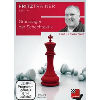 Bj&ouml;rn Lengwenus: Grundlagen der Schachtaktik - DVD