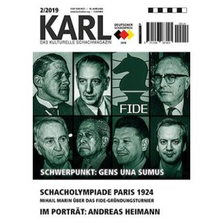 Karl - Die Kulturelle Schachzeitung 2019/02