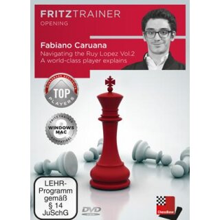 Fabiano Caruana, Oliver Reeh: Navigating the Ruy Lopez - Vol. 2 - DVD