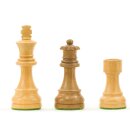 Schachfiguren Staunton-Form, KH 96 mm, Buchsbaum/Akazie