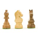 Schachfiguren Staunton-Form, KH 96 mm, Buchsbaum/Akazie