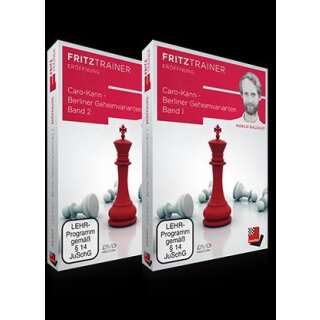 Marco Baldauf: Caro-Kann - Berliner Geheimvarianten Band 1 und 2 - DVD