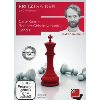 Marco Baldauf: Caro-Kann - Berliner Geheimvarianten Band 1 - DVD