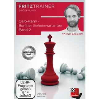 Marco Baldauf: Caro-Kann - Berliner Geheimvarianten Band 2 - DVD