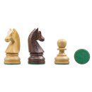 Schachfiguren Classic Staunton, Akazie und Buchsbaum, KH...