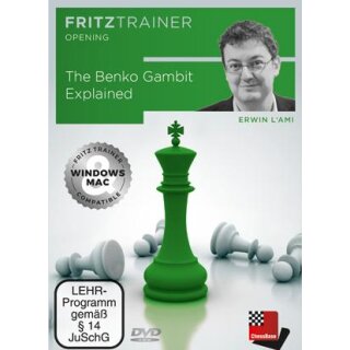 Erwin L´Ami: The Benko Gambit Explained - DVD