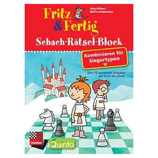 Jörg Hilbert, Björn Lengwenus: Fritz & Fertig - Schach-Rätsel-Block 3