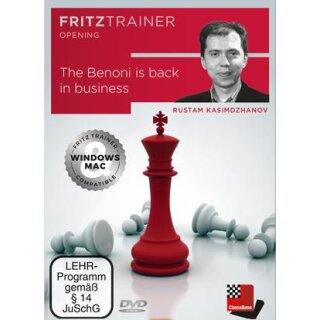 Rustam Kasimdzhanov: The Benoni is back in business - DVD