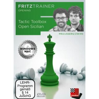 Roeland Pruijssers, Nico Zwirs: Tactic Toolbox Open Sicilian - DVD