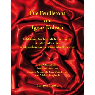 Fabrizio Zavatarelli, Luca DAmbrosio, Michael Burghardt: Die Feuilletons von Ignaz Kolisch