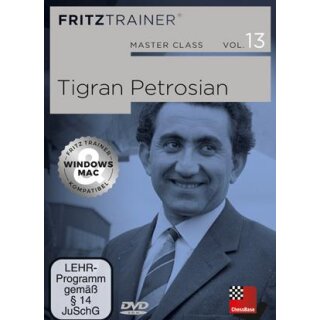 Karsten M&uuml;ller, Mihail Marin: Masterclass Band 13: Tigran Petrosian - DVD