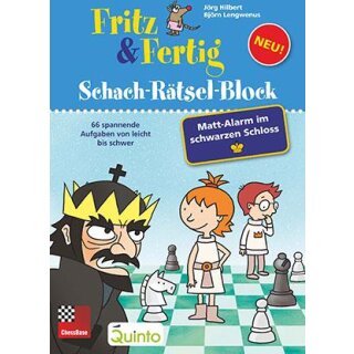 Jörg Hilbert, Björn Lengwenus: Fritz & Fertig - Schach-Rätsel-Block 4