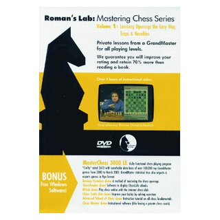 Roman Dzindzichashvili: Learning Openings the Easy Way, Traps &amp; Novelties - DVD