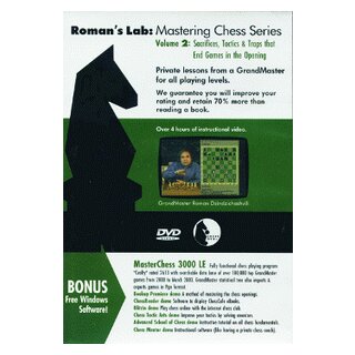 Roman Dzindzichashvili: Sacrifices, Tactics, Traps that End Games in Opening - DVD