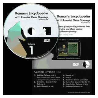 Roman Dzindzichashvili: Encyclopedia of Chess Openings 1 - DVD