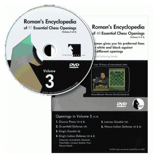 Roman Dzindzichashvili: Encyclopedia of Chess Openings 3 - DVD
