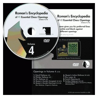 Roman Dzindzichashvili: Encyclopedia of Chess Openings 4 - DVD
