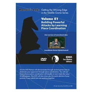 Roman Dzindzichashvili: Building Powerful Attacks by Learning Piece Coordination  - DVD