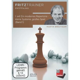 Martin Breutigam: 1. e4! Ein modernes Repertoire - Band 1 - DVD