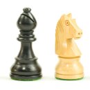 Schachfiguren Staunton-Form, Akazie/Buchsbaum, KH 89 mm