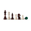 Schachfiguren Turnier mahagonifarben/natur, KH 95 mm, im...