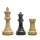 Schachfiguren Ultimate, Buchsbaum/schwarz, KH 98 mm, im Holzkasten