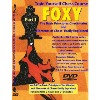 Andrew Martin: Basic Principles, CheckMates and Elements of Chess - DVD