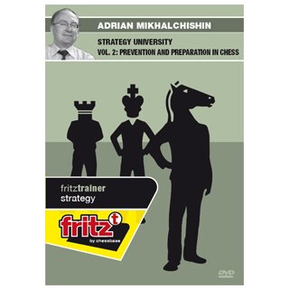 Adrian Michaltschischin: Prevention and Preparation in Chess  - DVD