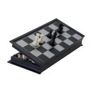 Schach, Dame und Backgammon, magnetisch 24 x12 cm