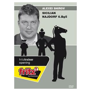 Alexei Schirow: Sicilian Najdorf 6.Bg5 - DVD