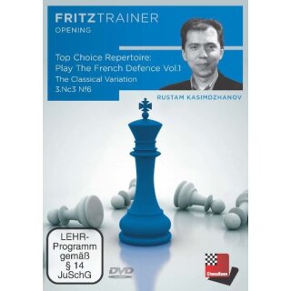 Rustam Kasimdzhanov: Play The French Defence Vol. 1 - DVD