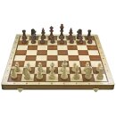 Schachkassette BHB Turnier Nr. 6, Intarsie, Rand hell