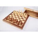 Schach, Dame und Backgammon-Kassette