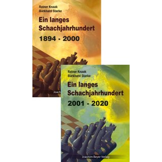 Rainer Knaak, Burkhard Starke: Ein langes Schachjahrhundert - Bundle 2 Bücher