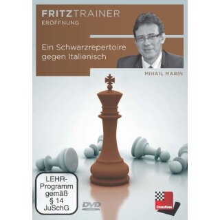 Mihail Marin: Ein Schwarzrepertoire gegen Italienisch - DVD