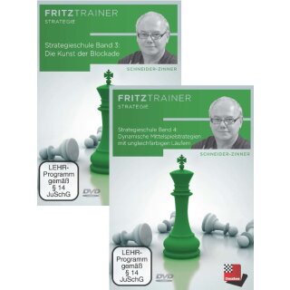 Harald Schneider-Zinner: Strategieschule Band 3 + 4 - (2 DVDs)