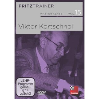 Karsten M&uuml;ller, Mihail Marin: Masterclass Band 15: Viktor Kortschnoi - DVD