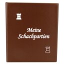 Ringbuchordner "Meine Schachpartien"