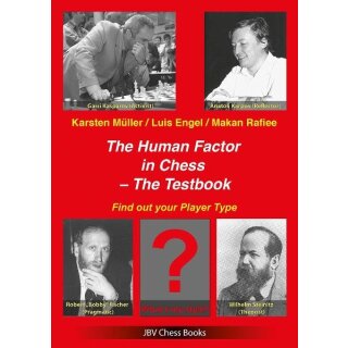 Karsten M&uuml;ller, Luis Engel: The Human Factor in Chess - The Testbook