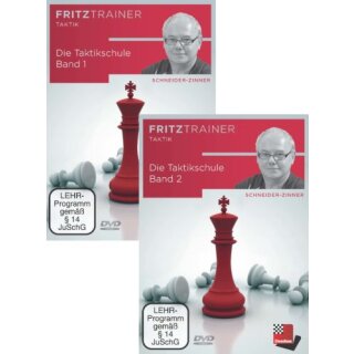 Harald Schneider-Zinner: Die Taktikschule Band 1 + 2 - DVD