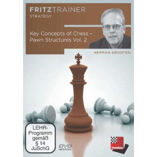 Herman Grooten: Key Concepts of Chess - Pawn Structures Vol. 2 - DVD