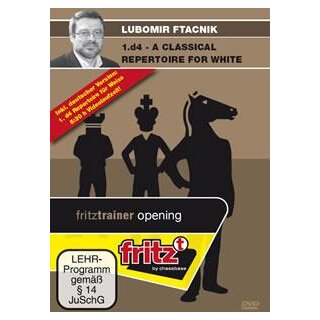 Lubomir Ftacnik: 1.d4 - ein klassisches Repertoire für Weiß - DVD