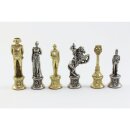 Schachfiguren Metall, Napoleon klein, KH 72 mm